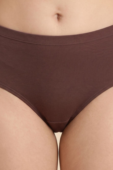 Zivame Medium Rise Full Coverage Hipster Panty (Pack of 3) - Multicolor — image 12